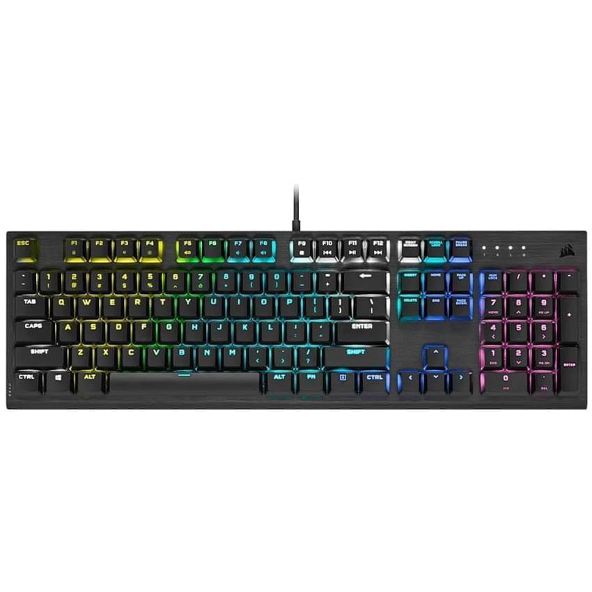 Teclado Mecanico Corsair K60 Rgb Pro Low Profile Negro Switch Cherry